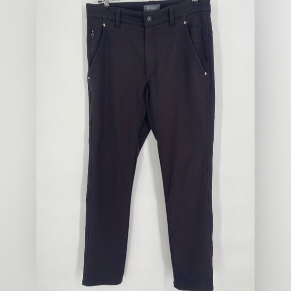 Ibex Men’s Straight Leg Pants Wool Gorpcore Hiking Outdoor Active Black 30 - Picture 7 of 11
